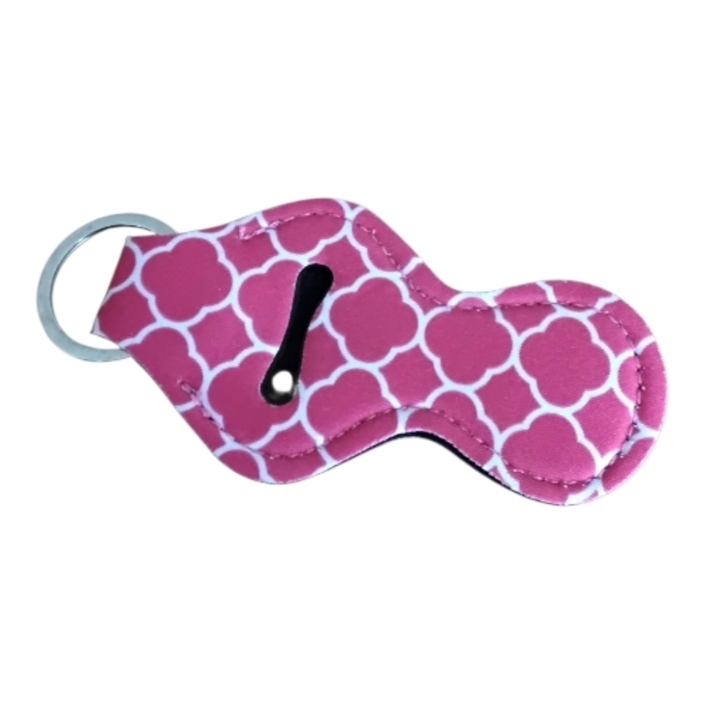 Pink Patterned Key Holder - Picture 2 of 2